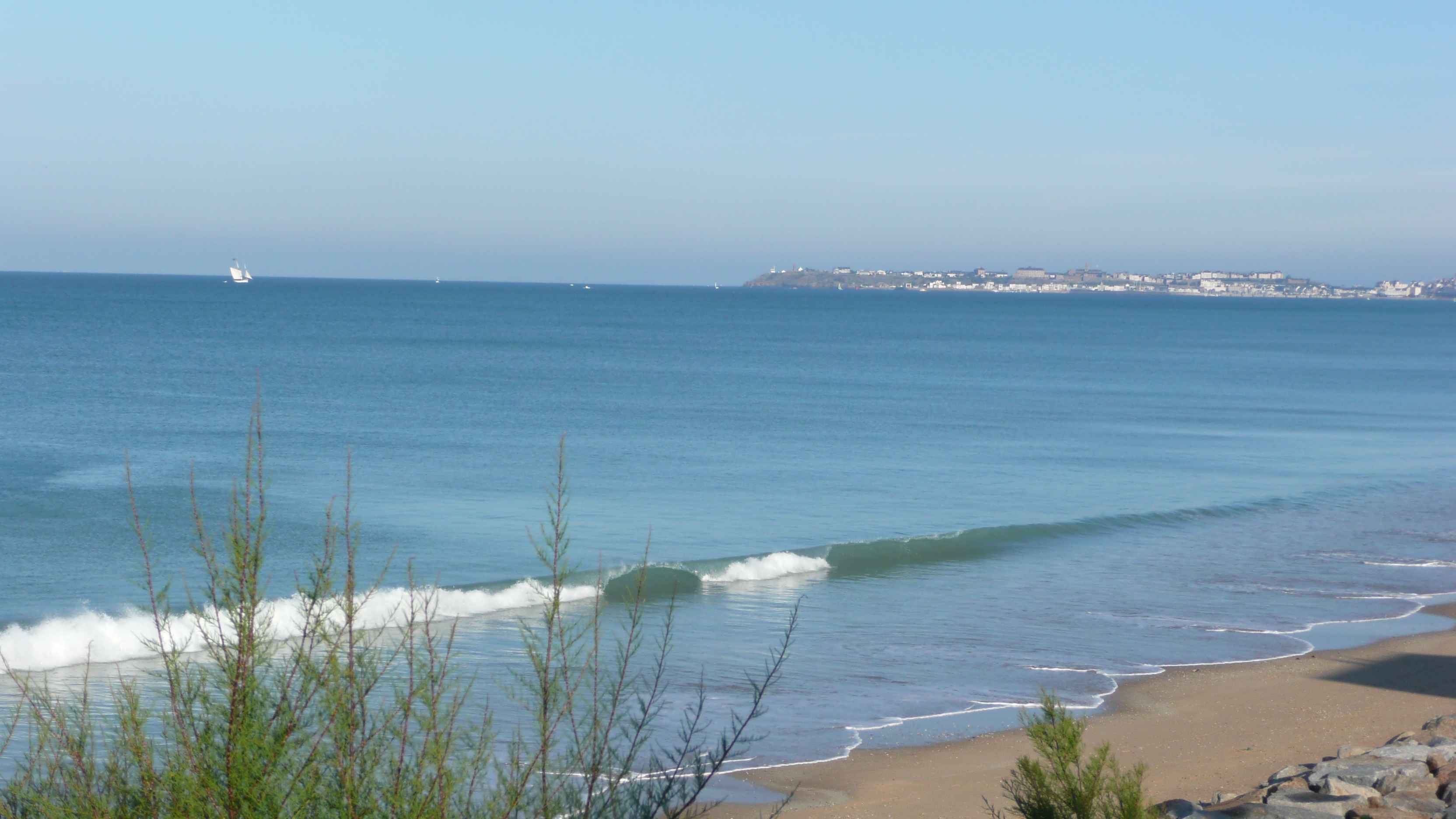 La vue vers Granville